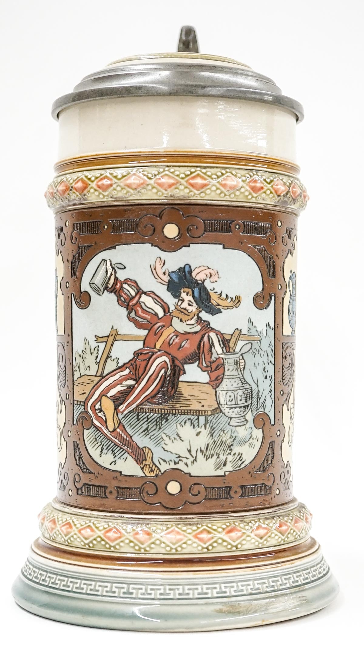 Villeroy and Boch Mettlach Stein #1796 (1 of 7)