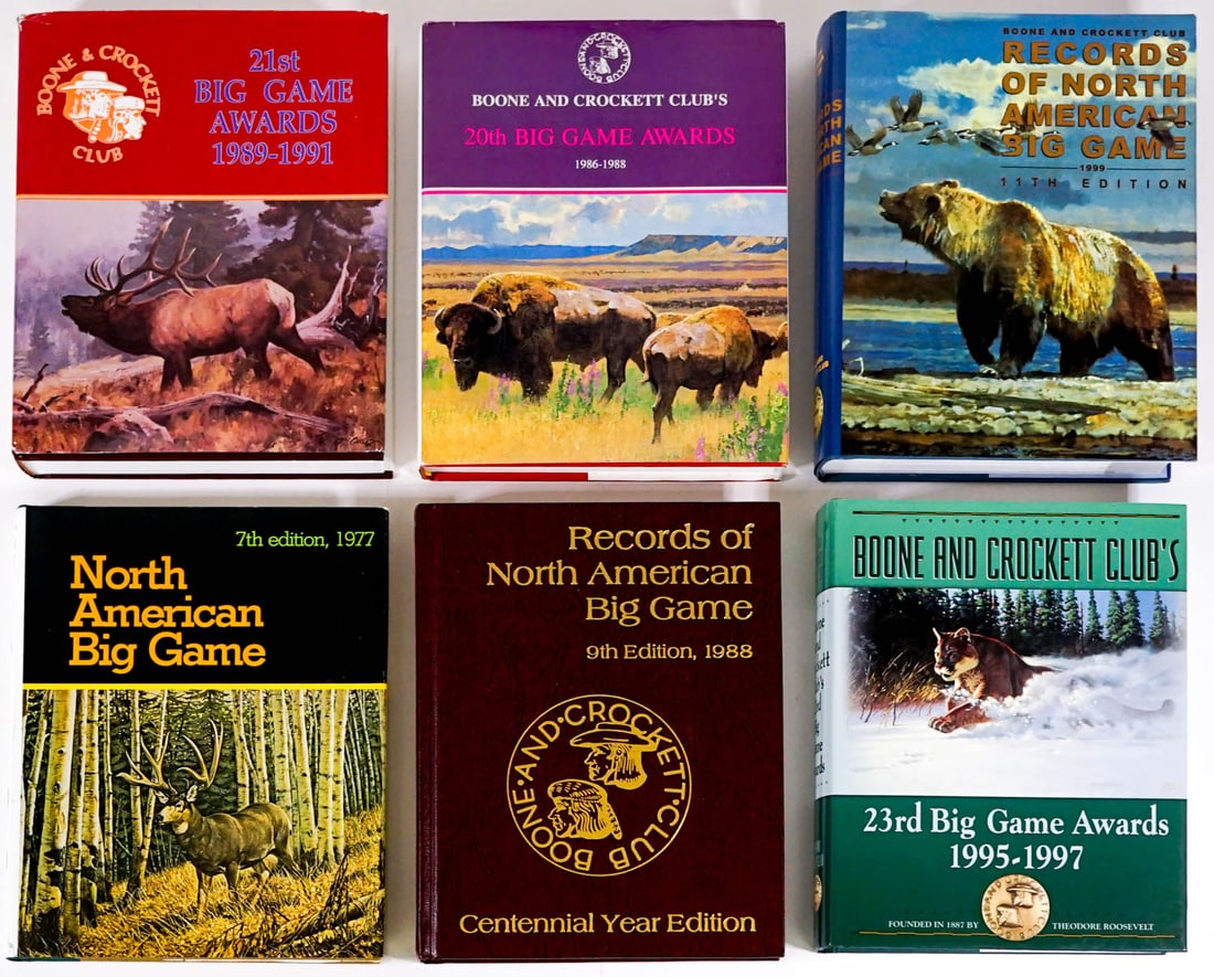 Jack Reneau (6) SIGNED Boone and Crockett Club (1 of 9)