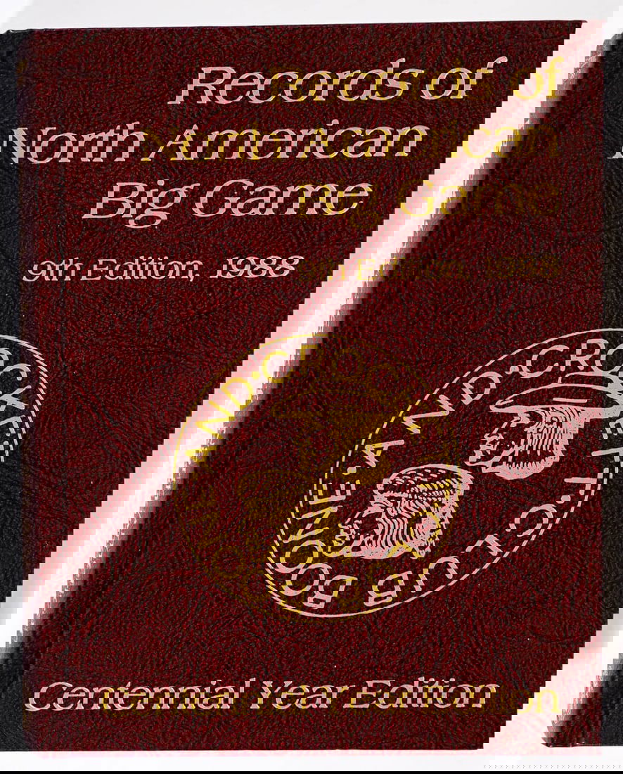 9th Edition Big Game 1988 Ed. Jack Reneau SIGNED (1 of 7)