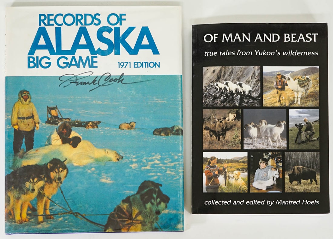 Alaska (2) Record Hunting Books INSCRIBED (1 of 5)