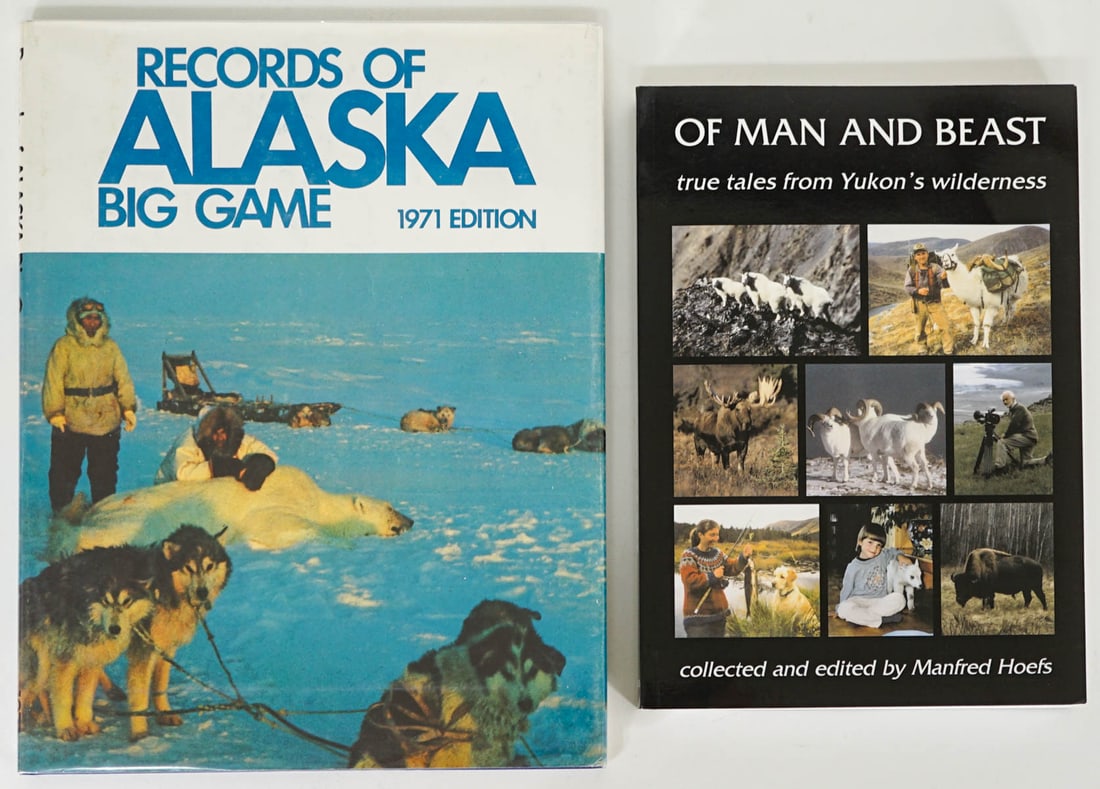 Alaska (2) Record Hunting Books INSCRIBED (1 of 5)