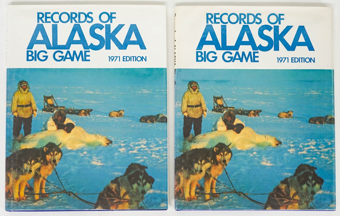 Two (2) 1971 Records of Alaska Big Game [1 SIGNED] (1 of 5)