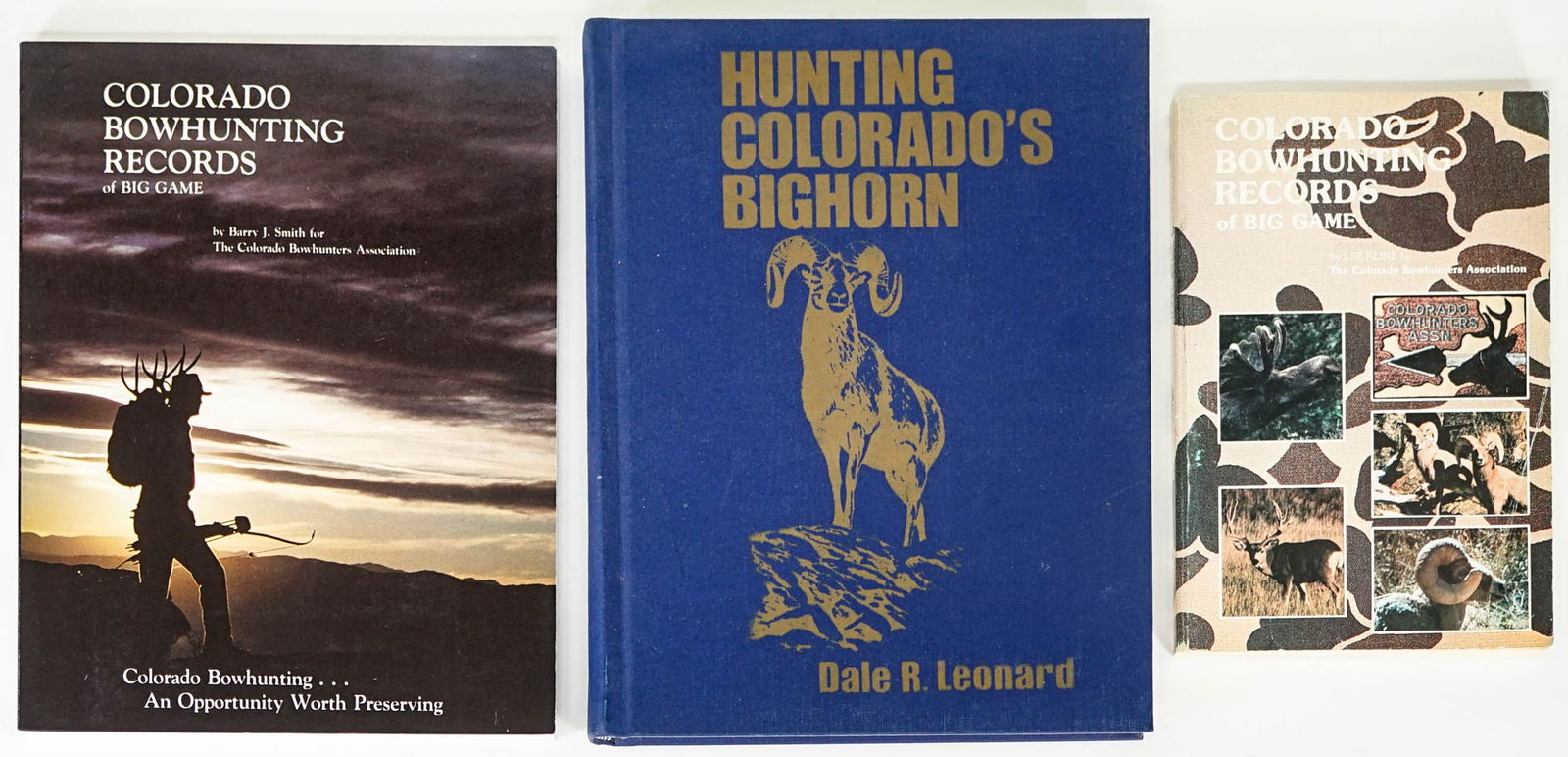 Colorado (3) Hunting Record Books (1 of 6)