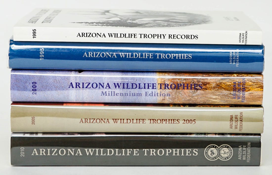 Arizona Wildlife Trophies (5) Books SIGNED (1 of 12)