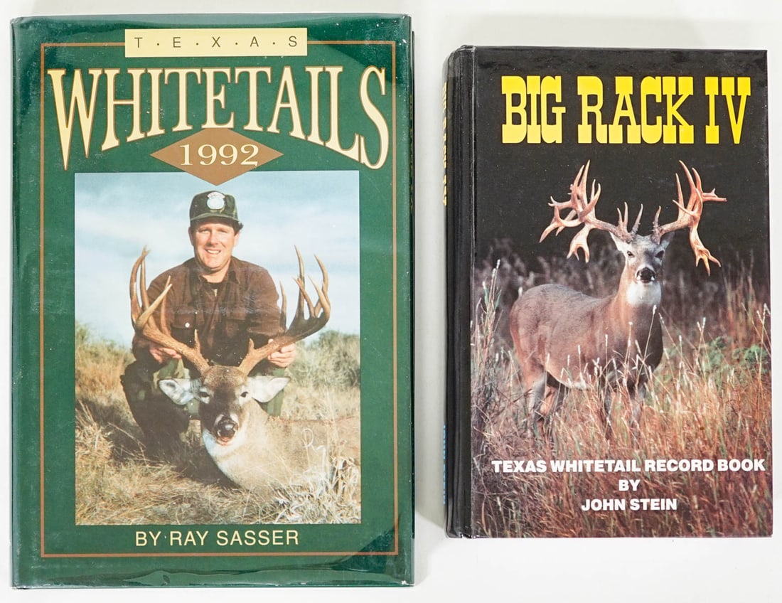 Texas (2) Whitetail Record Books SIGNED [Sasser] (1 of 5)