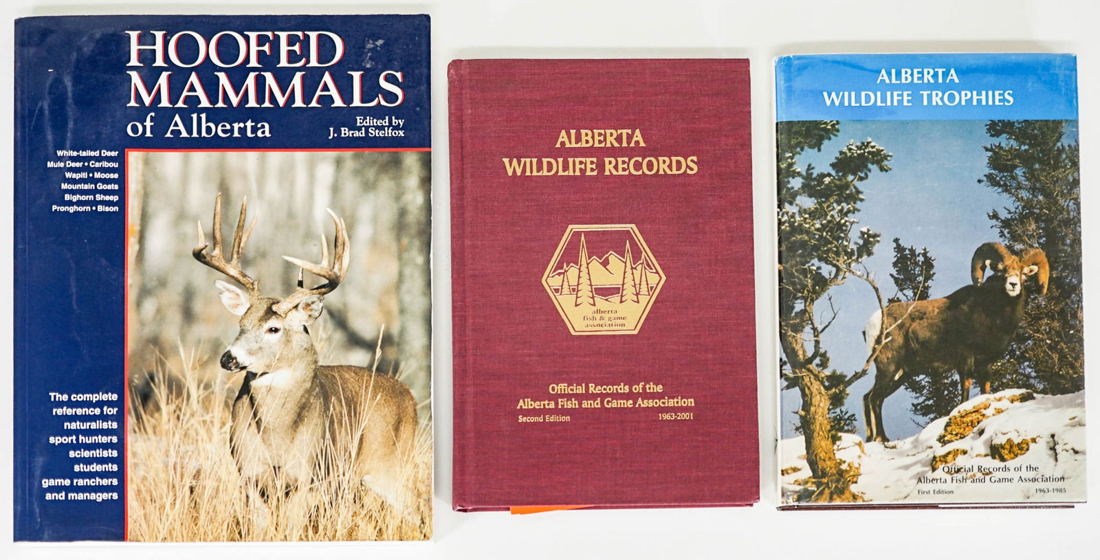 Alberta Wildlife / Records (3) Books SIGNED (1 of 7)