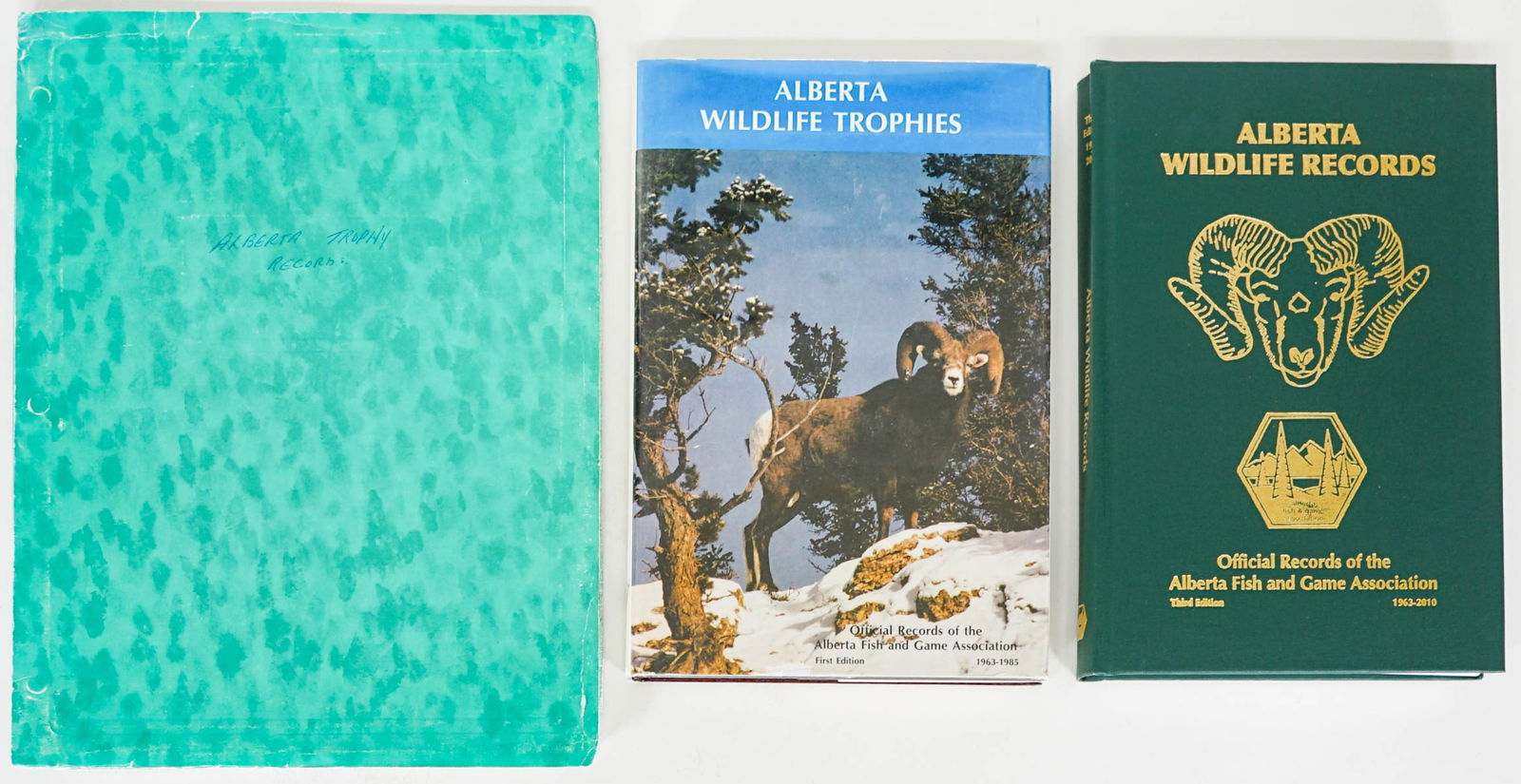 Alberta Wildlife Trophies / Records SIGNED (1 of 5)