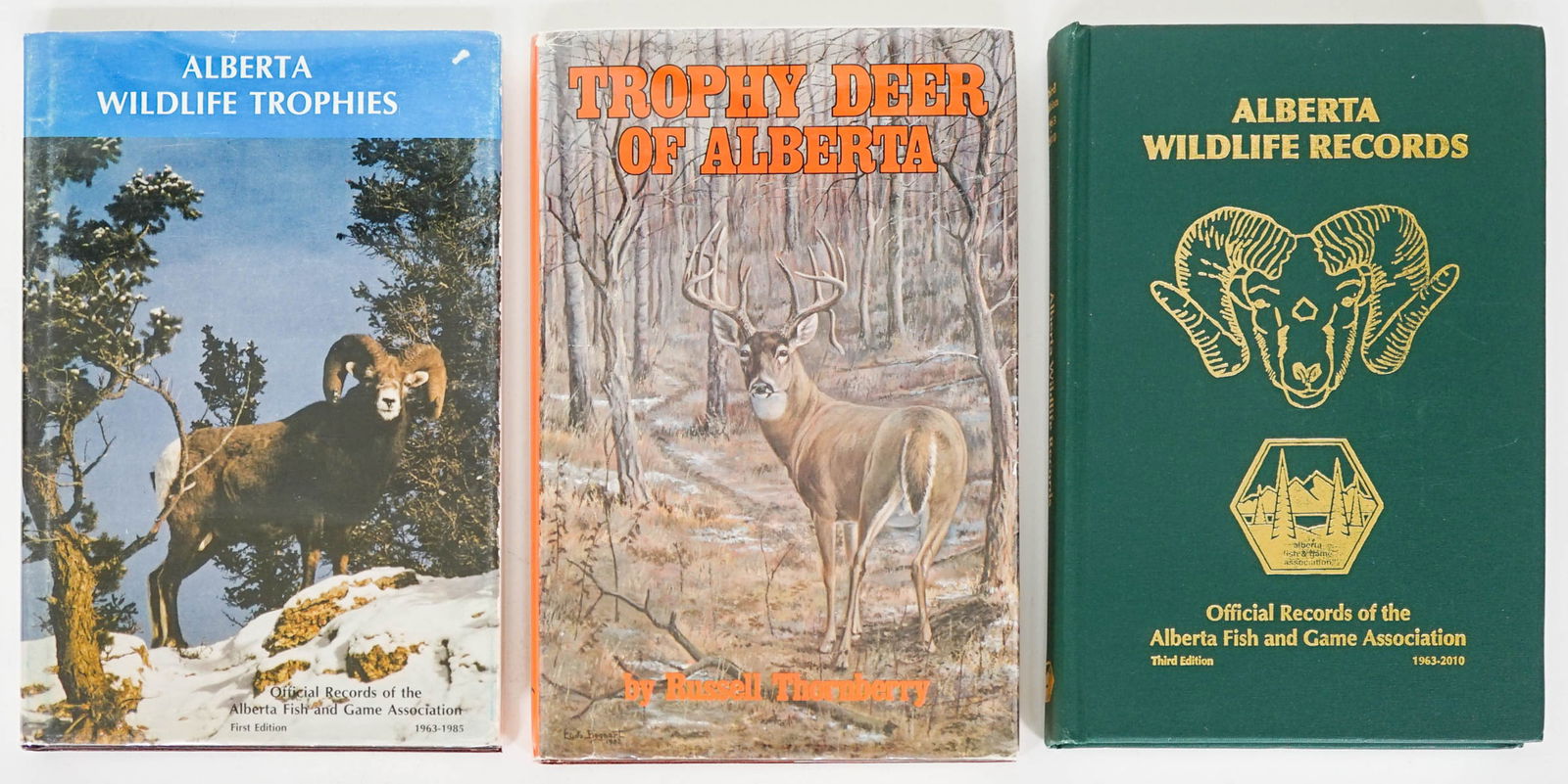 Alberta Wildlife / Trophy Records (3) SIGNED (1 of 6)