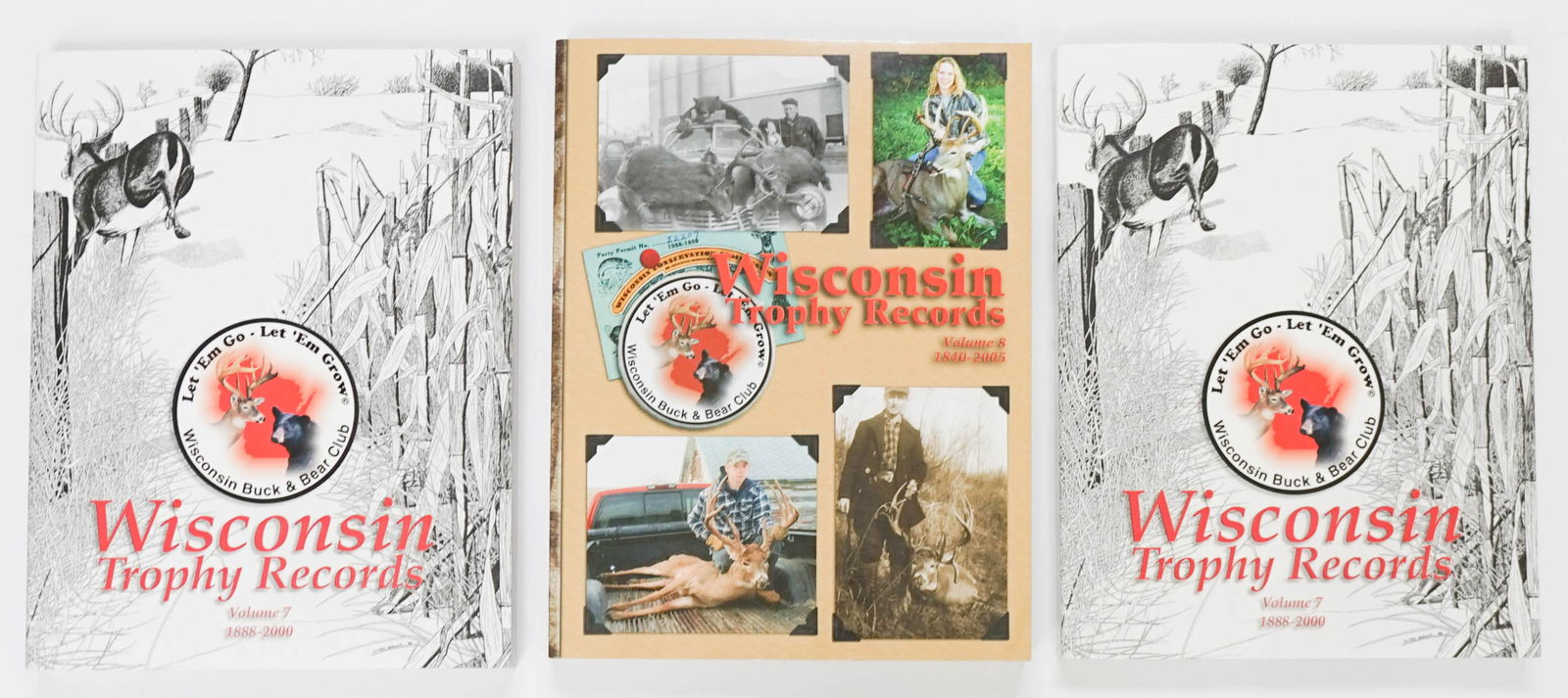 Wisconsin Trophy Records Vol. 7 and 8 SIGNED (1 of 10)