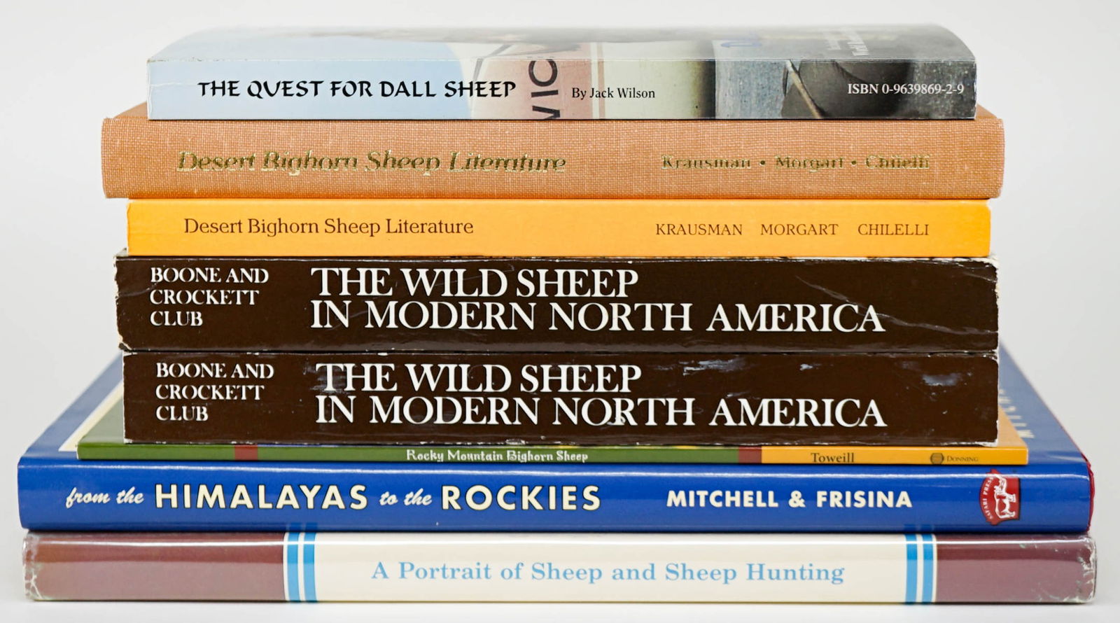 Big Horn Sheep (8) Hunting / Record Books SIGNED (1 of 9)