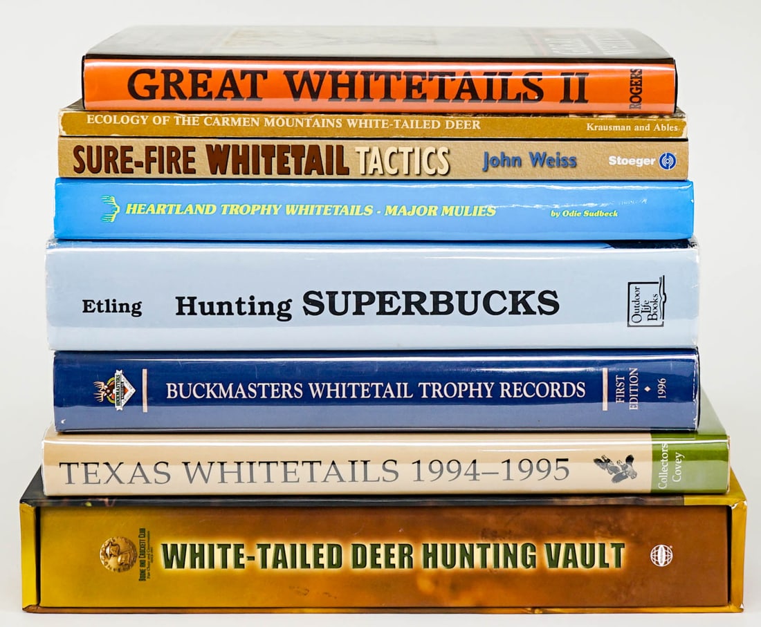 Whitetailed Deer (8) Books (1 of 12)