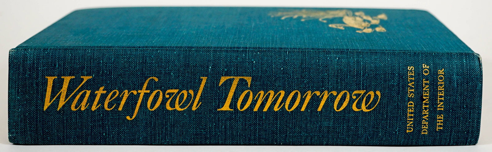 Waterfowl Tomorrow Editor SIGNED w/ALS [Linduska]: Waterfowl Tomorrow. Edited by Joseph P. Linduska. Inscribed and signed on half title page. Accompanied with and ALS. United States Department of the Interior. Fish and Wildlife Service. 1964. 770 pp. 