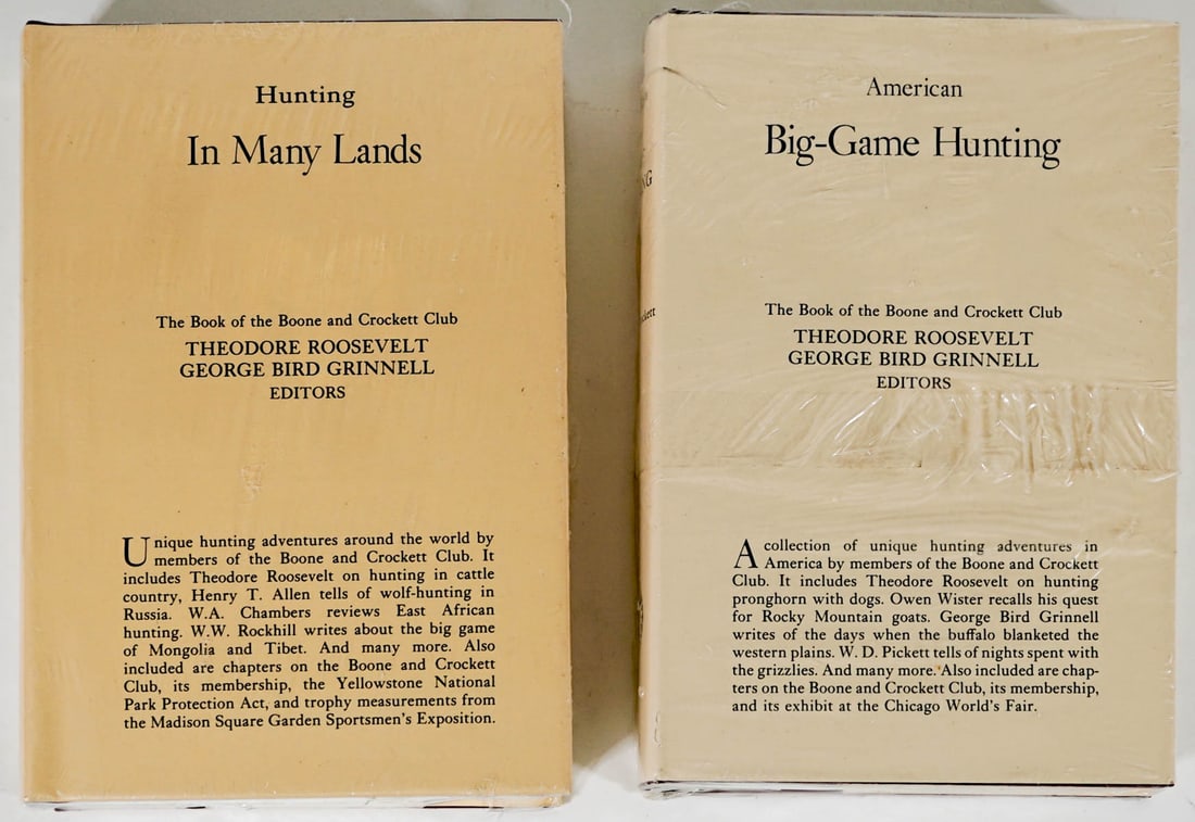 Boone and Crockett Club (2) Facsimile SEALED (1 of 3)