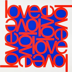 LOVE by Jacobson Signed & Numbered Serigraph