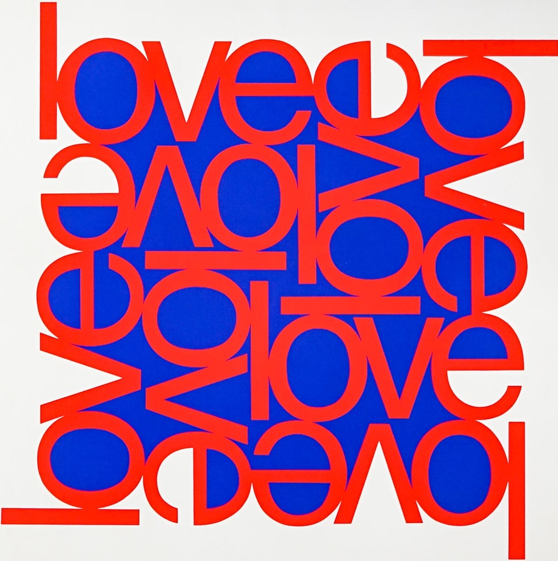 LOVE by Jacobson Signed & Numbered Serigraph (1 of 6)