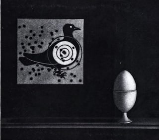 Mario Avati Mezzotint [Nature Morte au Coquetieu]