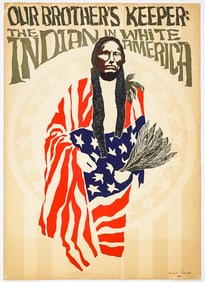 Patricia Benson, Our Brother's Keeper Screenprint