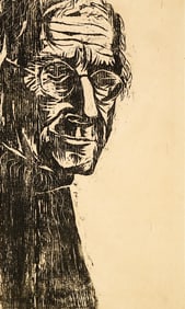 Antonio Frasconi Woodcut [Sean O'Casey]