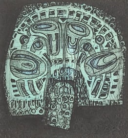 Masao Yoshida Color Aquatint