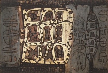 Masao Yoshida (Japan b.1934) Color Aquatint