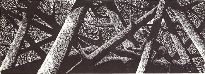 Lynd Ward Signed Wood Engraving [Pathfinder]