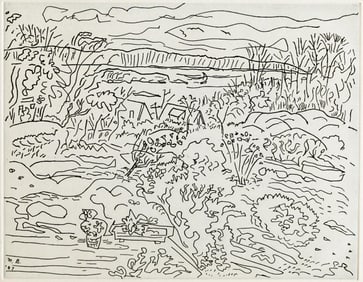 Nell Blaine (1922-1996) Artist's Proof Etching