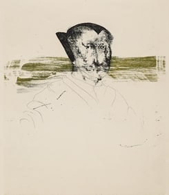 Leonard Baskin S/N Etching [Merian, Ca.1970]