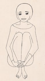 Calvin Waller Burnett Original Pen & Ink Drawing