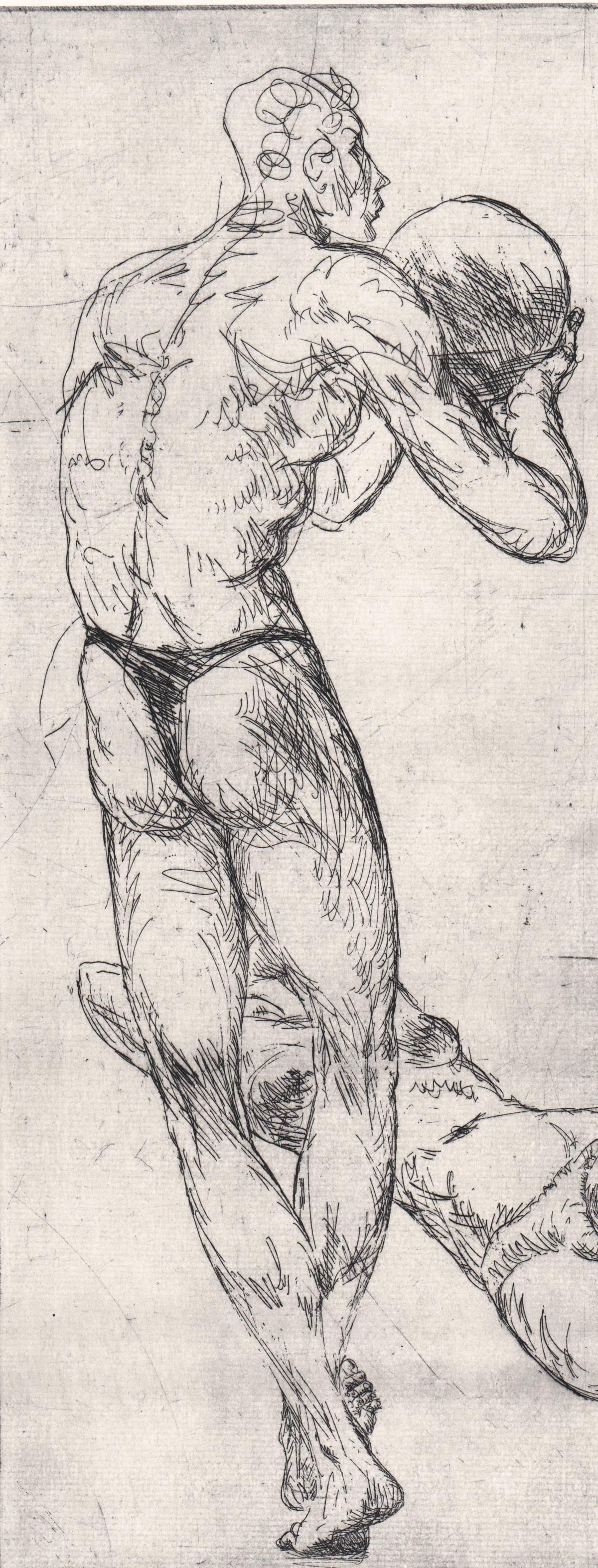 Auguste Jean Gaudin Signed & Numbered Etching (1 of 4)