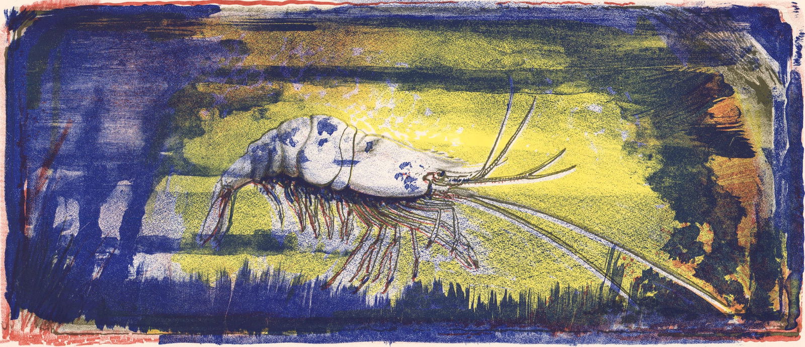 Victoria Ebbels Hutson Huntley Lithograph (1 of 5)