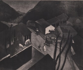 Harry Hering (New York, 1887-1967) Lithograph