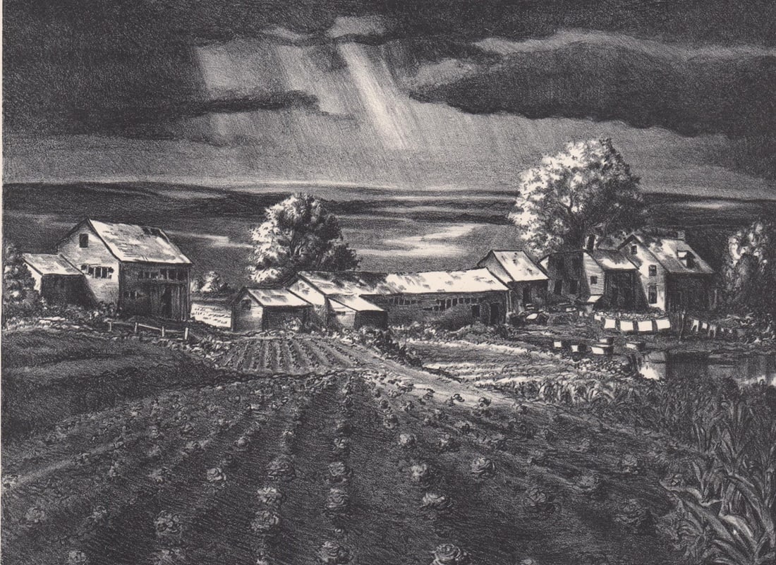 Charles Pont Lithograph World's Fair Grounds 1919 (1 of 4)