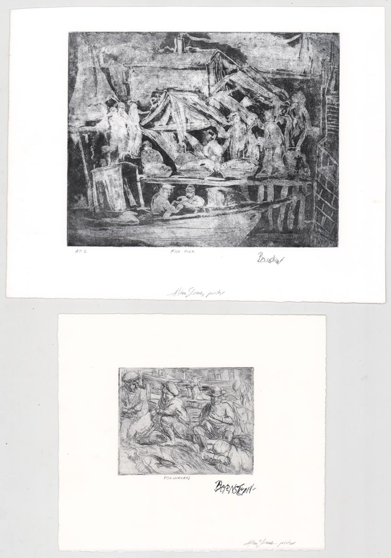 Theresa Ferber Bernstein Signed Etchings (2) (1 of 9)