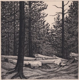 Alice Standish Buell (1892-1964) Signed Etching