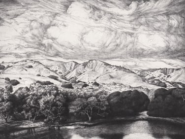 Ernest Haskell The Mirror of the Goddess Etching