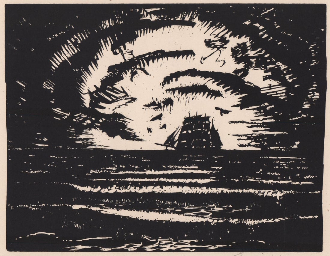 Edward A. Wilson (Massachusetts) Wood Engraving (1 of 5)