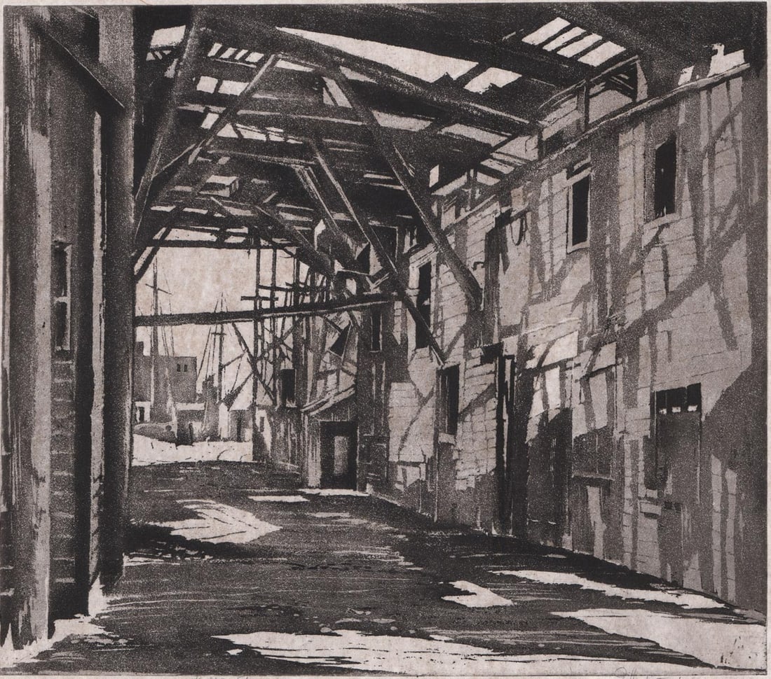 Earl Horter Etching & Aquatint [Lights + Shadows] (1 of 4)