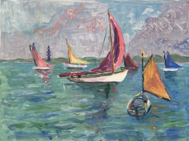 Hortense Ferne (New York, 1885-1976) Monotype