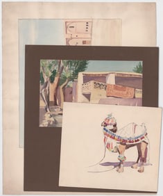 Ivan Gerasimoff/Gerasimov [3] Original Watercolors