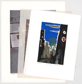 Mid-Century Artwork (Three Works)