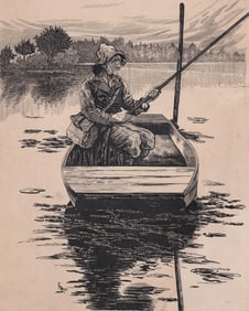 Signed Original Pen & Ink Illustration Art