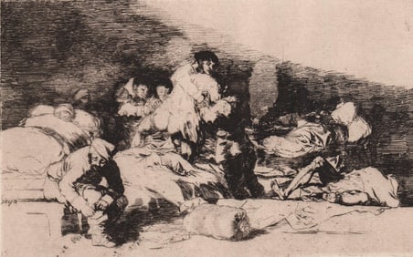 Francisco Jose De Goya Y Lucientes Etching