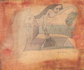 Bruno Capacci (France) Original Mixed Media