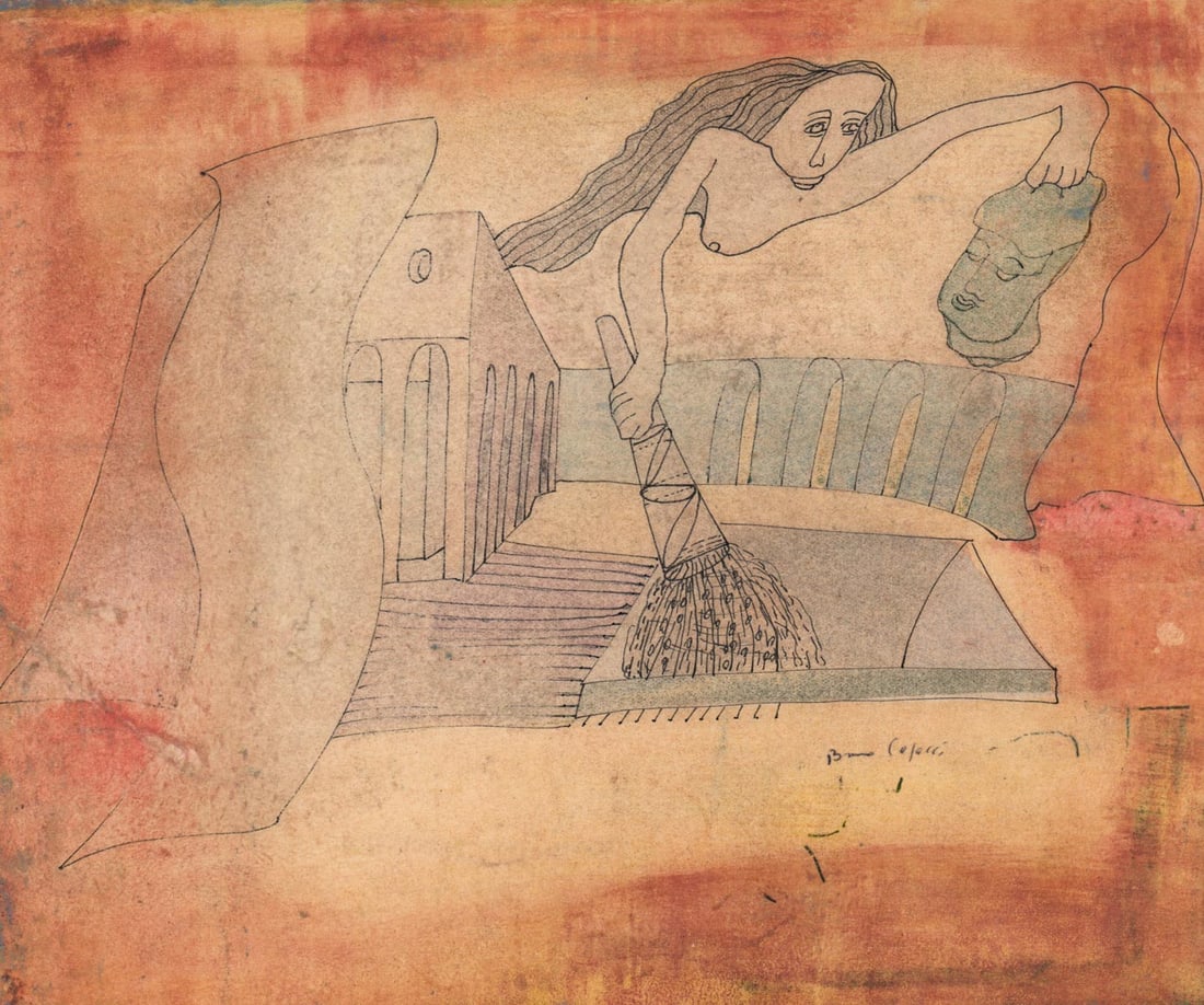 Bruno Capacci (France) Original Mixed Media (1 of 4)