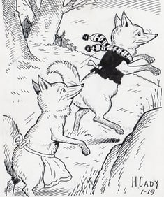 Harrison Cady Original Illustration Art