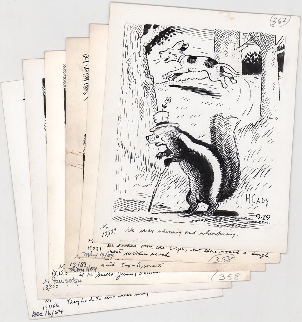 Six Harrison Cady Original Illustrations (1 of 7)