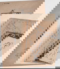 A. Locher (German/American) Six Works