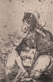 Francisco De Goya Aquatint & Etching Si Sabra Mas