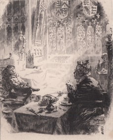 John James Mitchell Etching [A Young Republican]