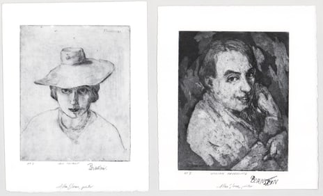 Theresa Ferber Bernstein (2) Signed Etchings [AP]